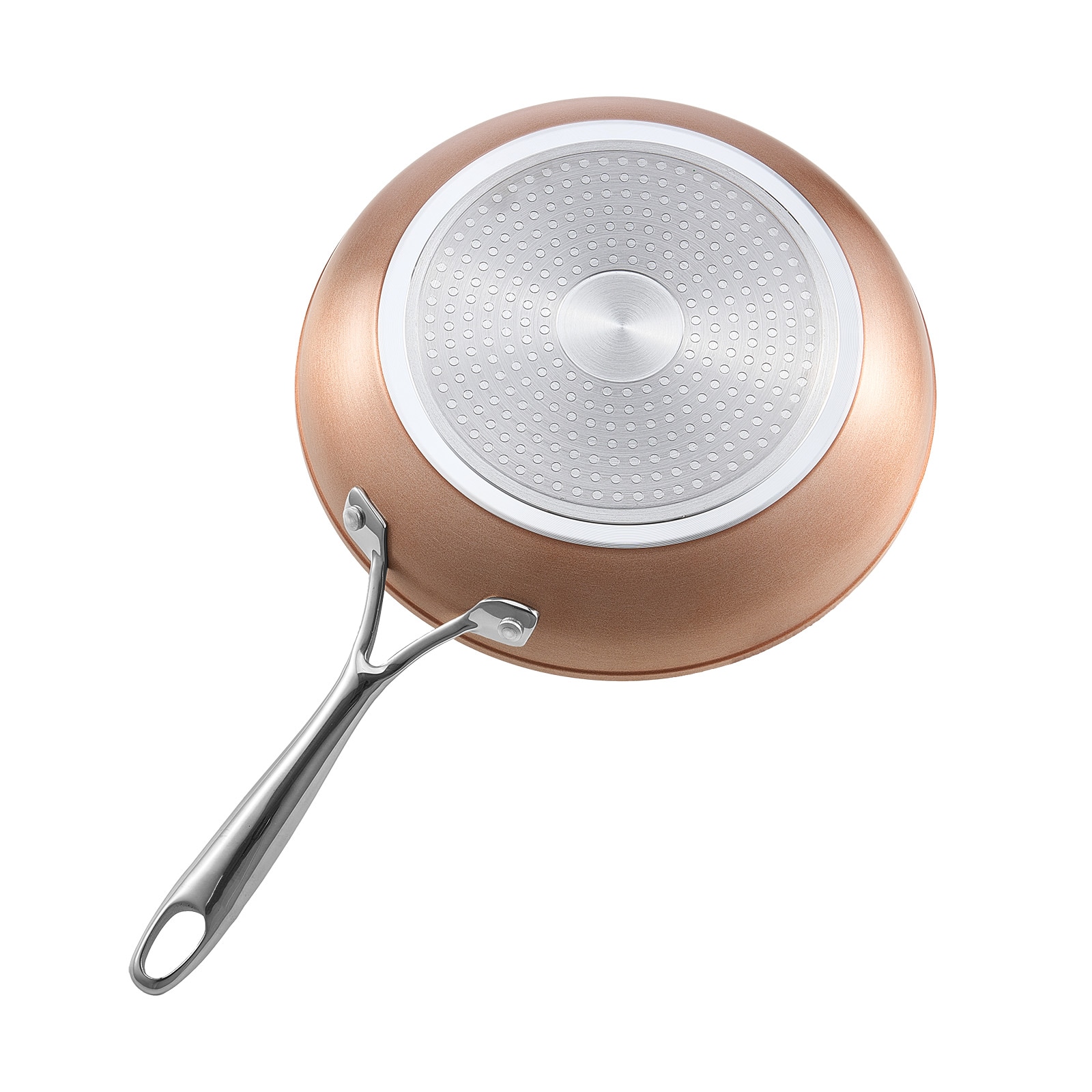 Aluminium Frying Pan Set Non Stick Coating Grey Kitchenware_voghion.com